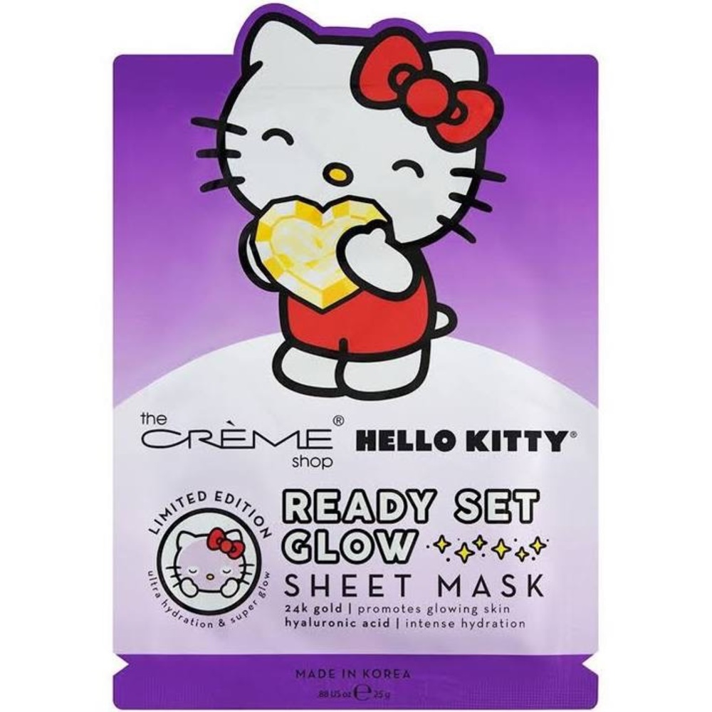 Creme Shop x Hello Kitty Ready Set Glow face masks